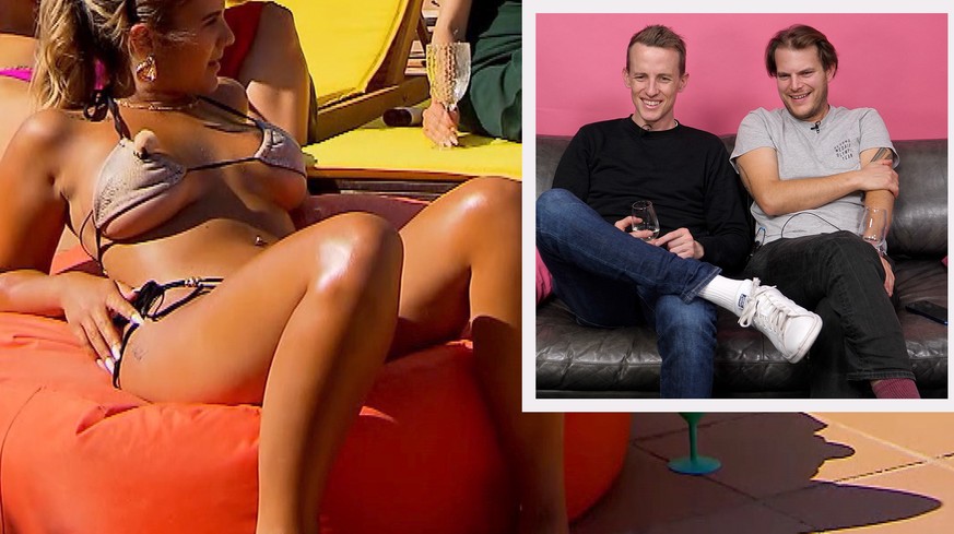 «Hoppala, was ist das denn für ein Bikini?!» – Corsin und Loro beim Bachelor-Viewing