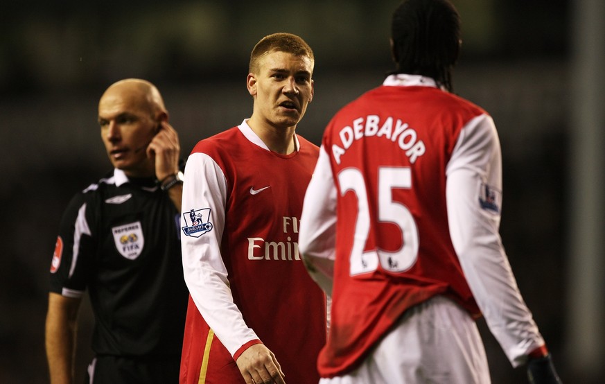 Nach dem Zoff mit Emmanuel Adebayor ist «Nick» Bendtner bei den eigenen Fans untendurch.