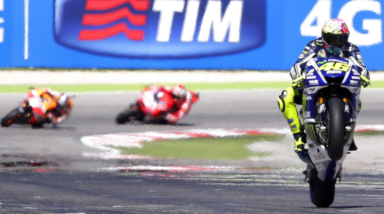 Valentino Rossi, der wohl grösste Töffpilot aller Zeiten.