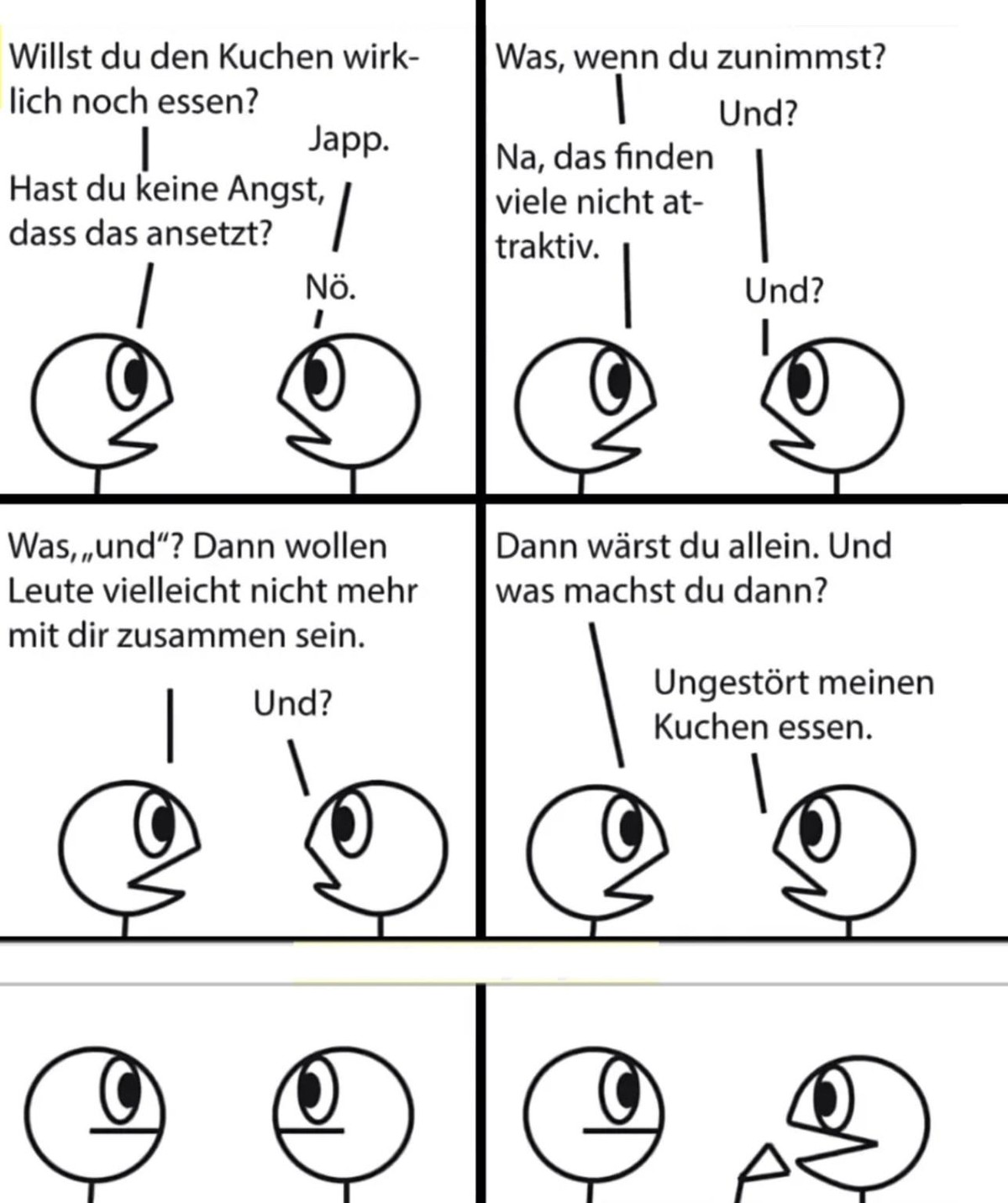 Wenn du den PICDUMP ganz fertig schaust, scheint morgen die Sonne! ÔÿØ´©Å\nUnd?