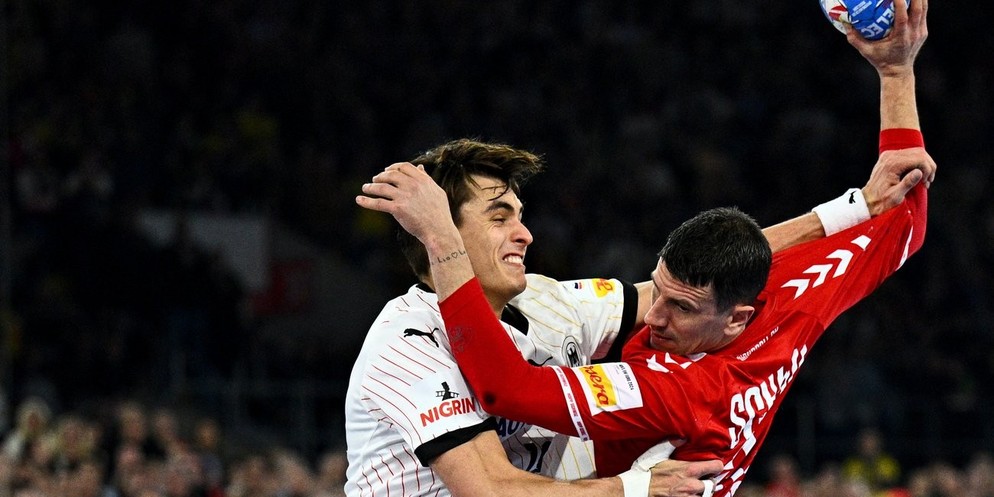 Die Schweiz verliert das Eröffnungsspiel der Handball-EM gegen Deutschland.