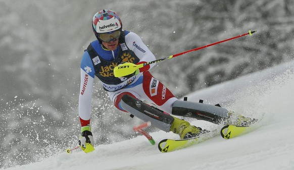 Daniel Yule kann im 2. Lauf ein paar Ränge gutmachen.