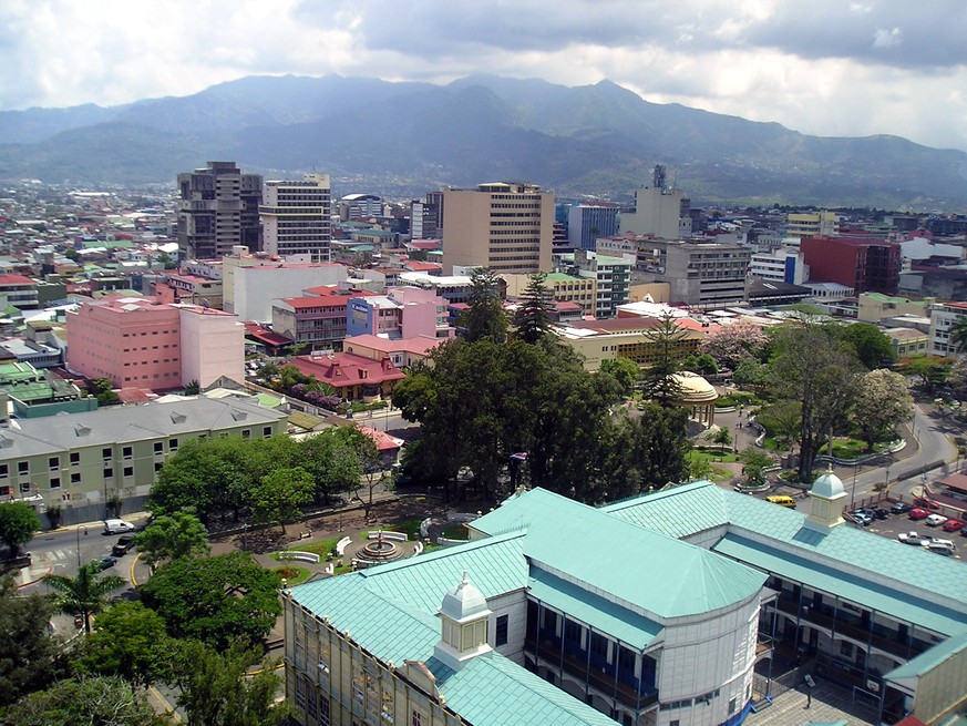San José, die Hauptstadt Costa Ricas.