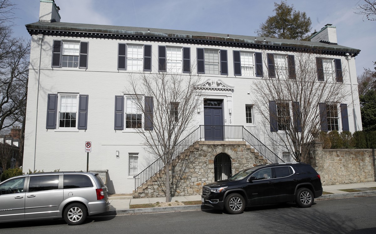 The home of Ivanka Trump, the daughter of President Donald Trump, and her husband White House Senior Advisor Jared Kushner, is seen Friday, March 24, 2017, in Washington. Neighbors of Trump, her husba ...