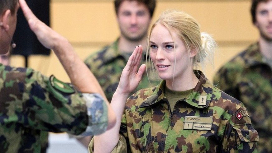 0,6 Prozent: Das ist aktuell der Anteil Frauen in der Schweizer Armee.