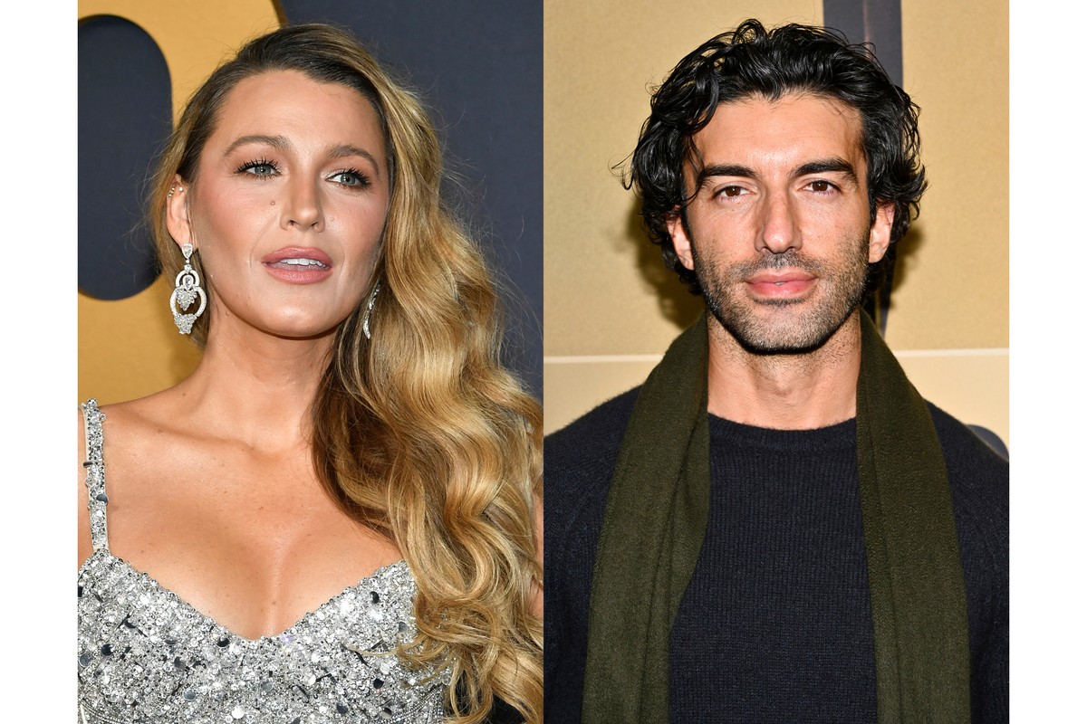 Blake Lively appears at the SNL50: The Anniversary Special at Rockefeller Plaza in New York on Feb. 16, 2025, left, and Justin Baldoni appears at a special screening of "The Boys in the Boat&quot ...