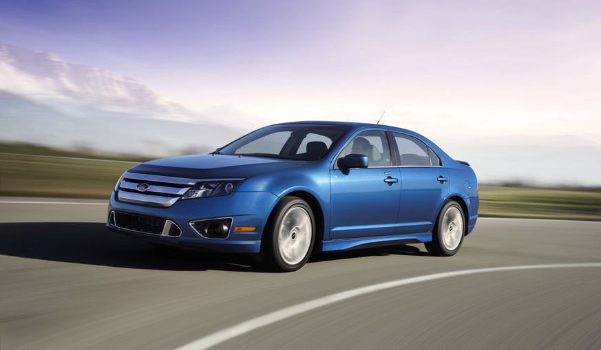This product image provided by Ford Motor Co. shows a 2011 Ford Fusion. U.S. safety regulators are investigating complaints of power-assisted steering failure in 938,000 Ford Fusion and Lincoln MKZ ca ...