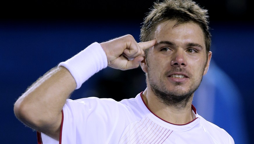 Es hat Klick gemacht: Wawrinka weiss nun, dass er an einem guten Tag jeden Gegner der Welt schlagen kann.