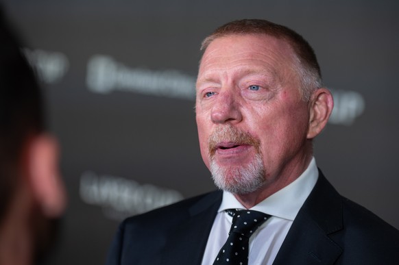 19.09.2024, Berlin: Boris Becker kommt zur Opening Night vom Tennis Turnier Laver Cup. Foto: Christophe Gateau/dpa +++ dpa-Bildfunk +++