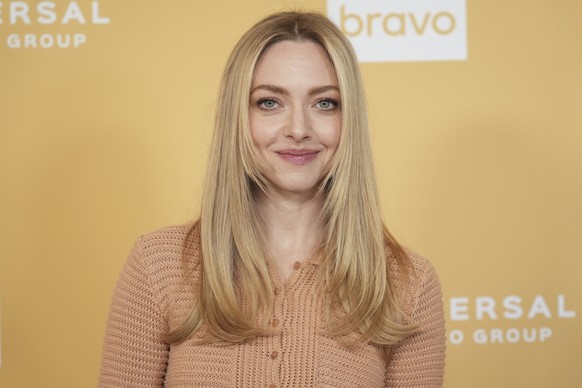 Amanda Seyfried arrives at the NBCU Emmy luncheon on Friday, April 11, 2025, at the SLS Hotel in Beverly Hills, Calif. (AP Photo/Chris Pizzello)
Amanda Seyfried