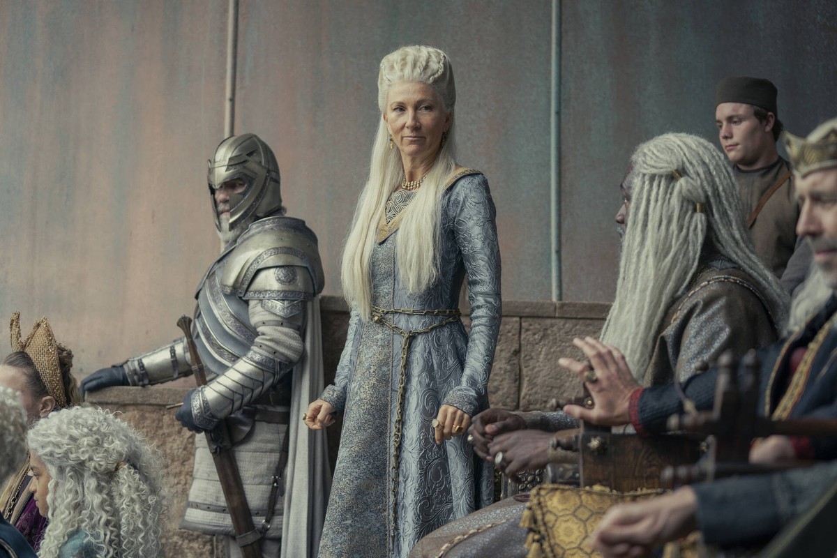 Emma D Arcy, Matt Smith, House of the Dragon 2022. Photo credit: Ollie Upton/HBO PUBLICATIONxINxGERxSUIxAUTxONLY Copyright: xx 34360-185THA