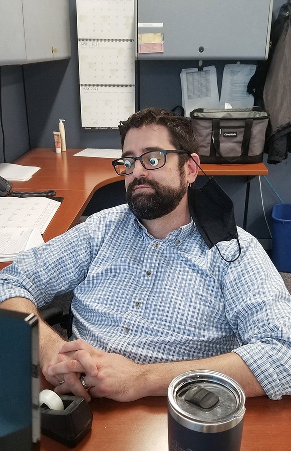 Get through the working day with Google Eyes.