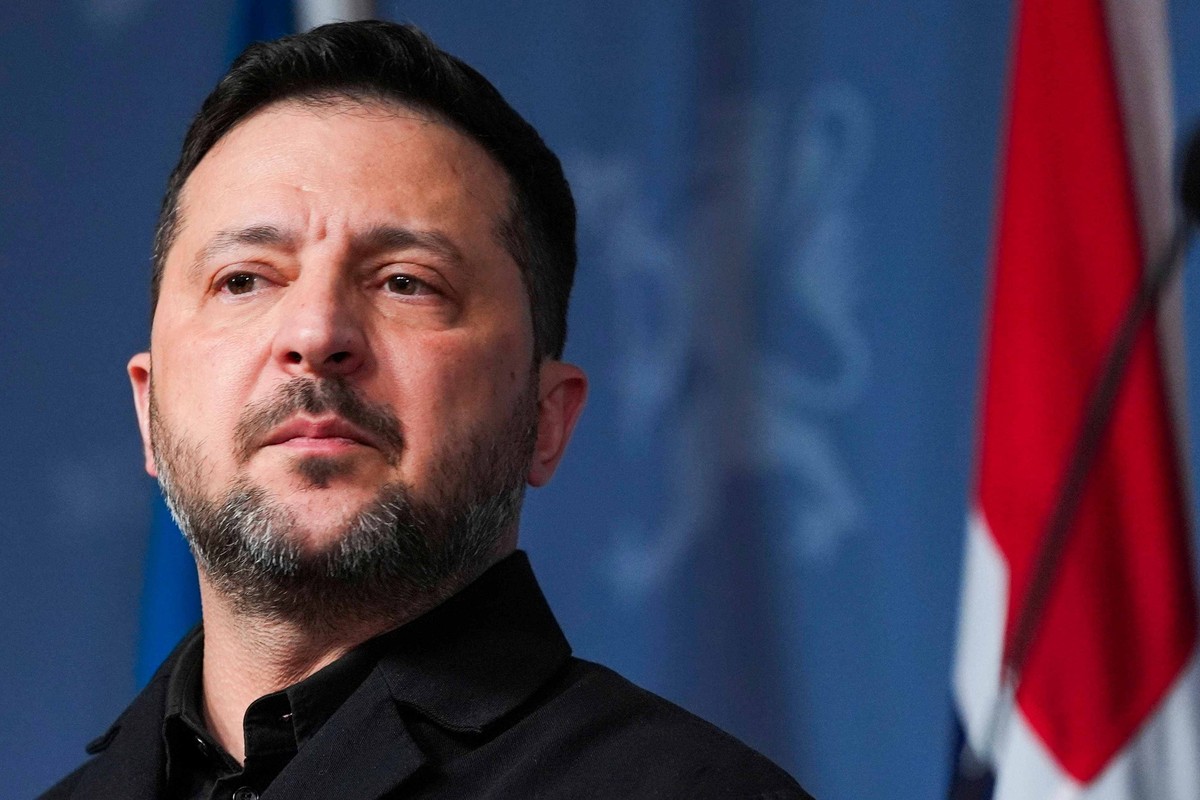 Volodymyr Zelensky, ici en visite à Oslo, en Norvège.