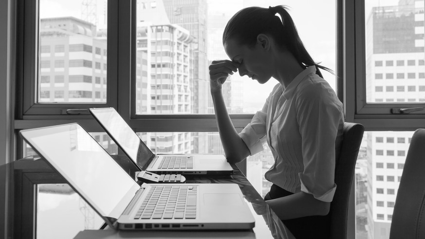 büro stress