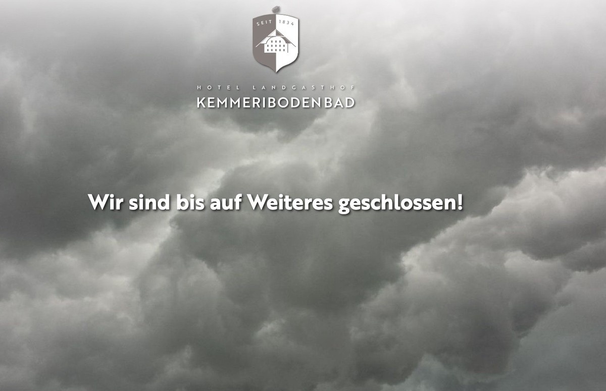 Das Hotel bleibt vorerst geschlossen.