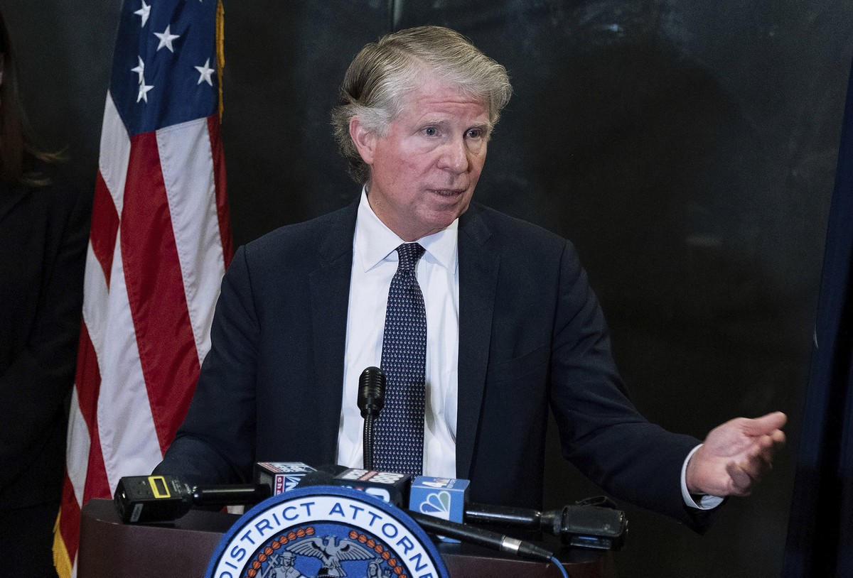 FILE - In this Feb. 24, 2020, file photo, Manhattan District Attorney Cyrus Vance Jr., speaks at a news conference in New York. Vance obtained copies of Donald Trump's tax records after the Supre ...