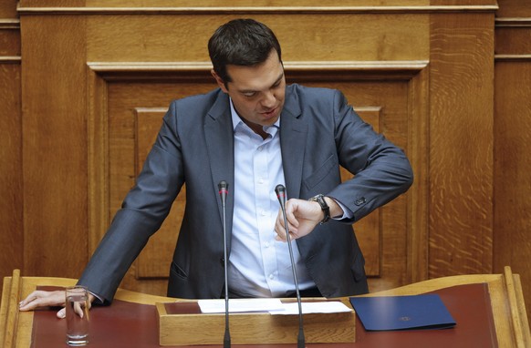 Ministerpräsident: Alexis Tsipras: Kritik aus dem eigenen Lager und aus der Opposition.&nbsp;
