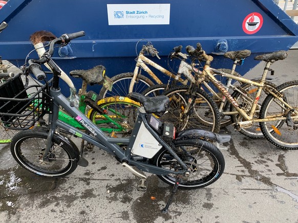 In Zürich haben Taucher auch ein Publibike-Velo aus dem See gefischt.