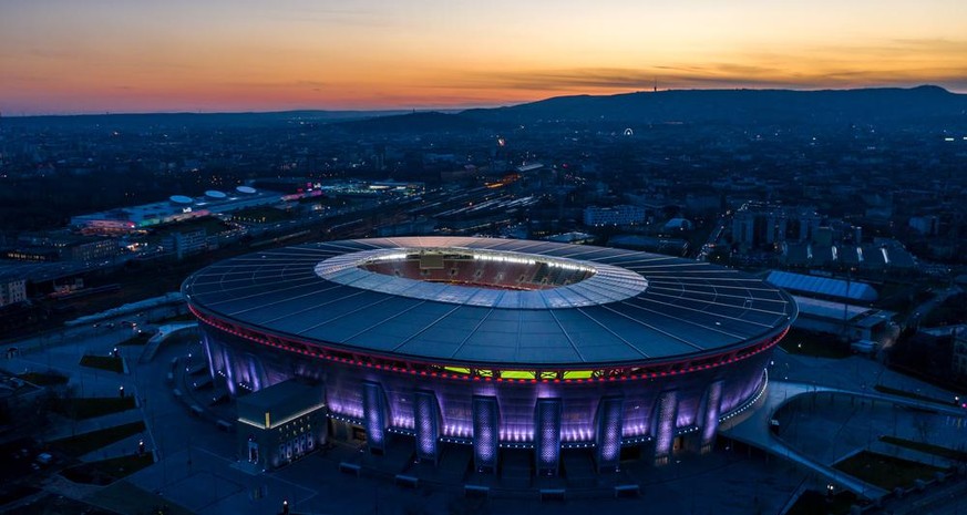 Die Puskás-Aréna in Budapest.