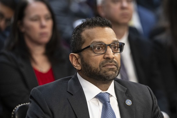 epa12830423 FBI Director Kash Patel testifies at the Senate Committee on Intelligence hearings examining 'worldwide threats' at the US Capitol in Washington, DC, USA, 18 March 2026. EPA/LUKE ...