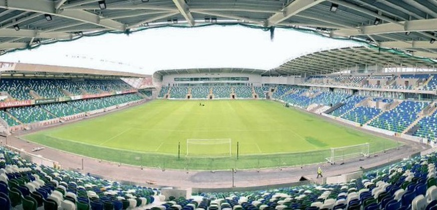 Der Windsor Park in Belfast.