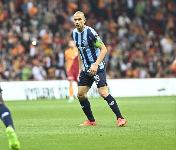 Gokhan Inler of Adana Demirspor during the Turkish Super League football match between Galatasaray and Adana Demirspor at NEF Stadium in Istanbul , Turkey on May 16 , 2022. Photo : Seskimphoto PUBLICA ...