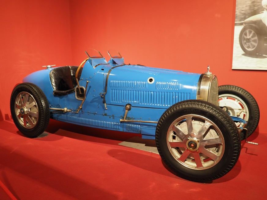 bugatti type 35 rennwagen auto 1920er 1930er ettore bugatti mulhouse frankreich bleu de france