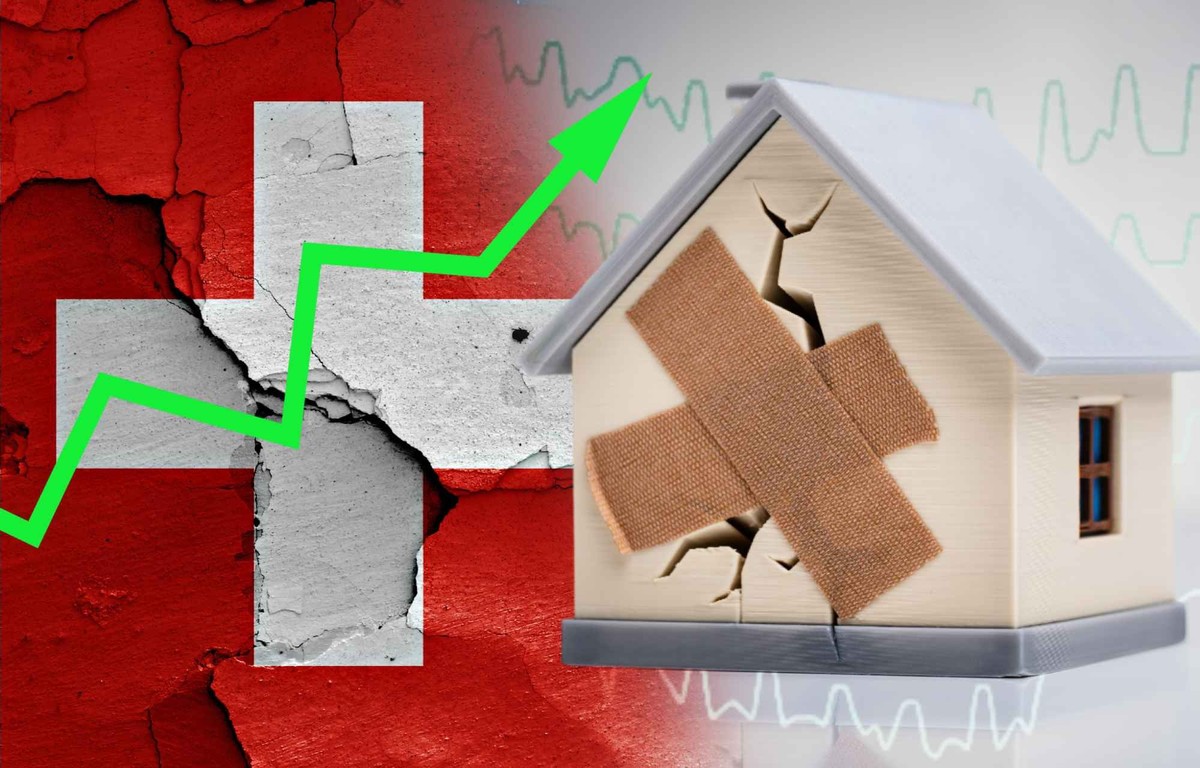 Voici ce qui fait grimper les taux hypothécaires en Suisse.