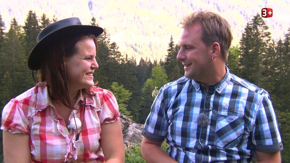 Mountain-Love: Melanie und der Walliser Dominic.