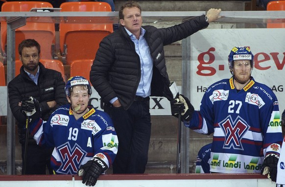 Momentan ist Gerd Zenhäusern (l.) noch der Assistent von Biel-Trainer&nbsp;Kevin Schläpfer.