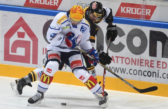 ZSC-Topskorer Roman Wick hatte in der Resega einen schweren Stand.