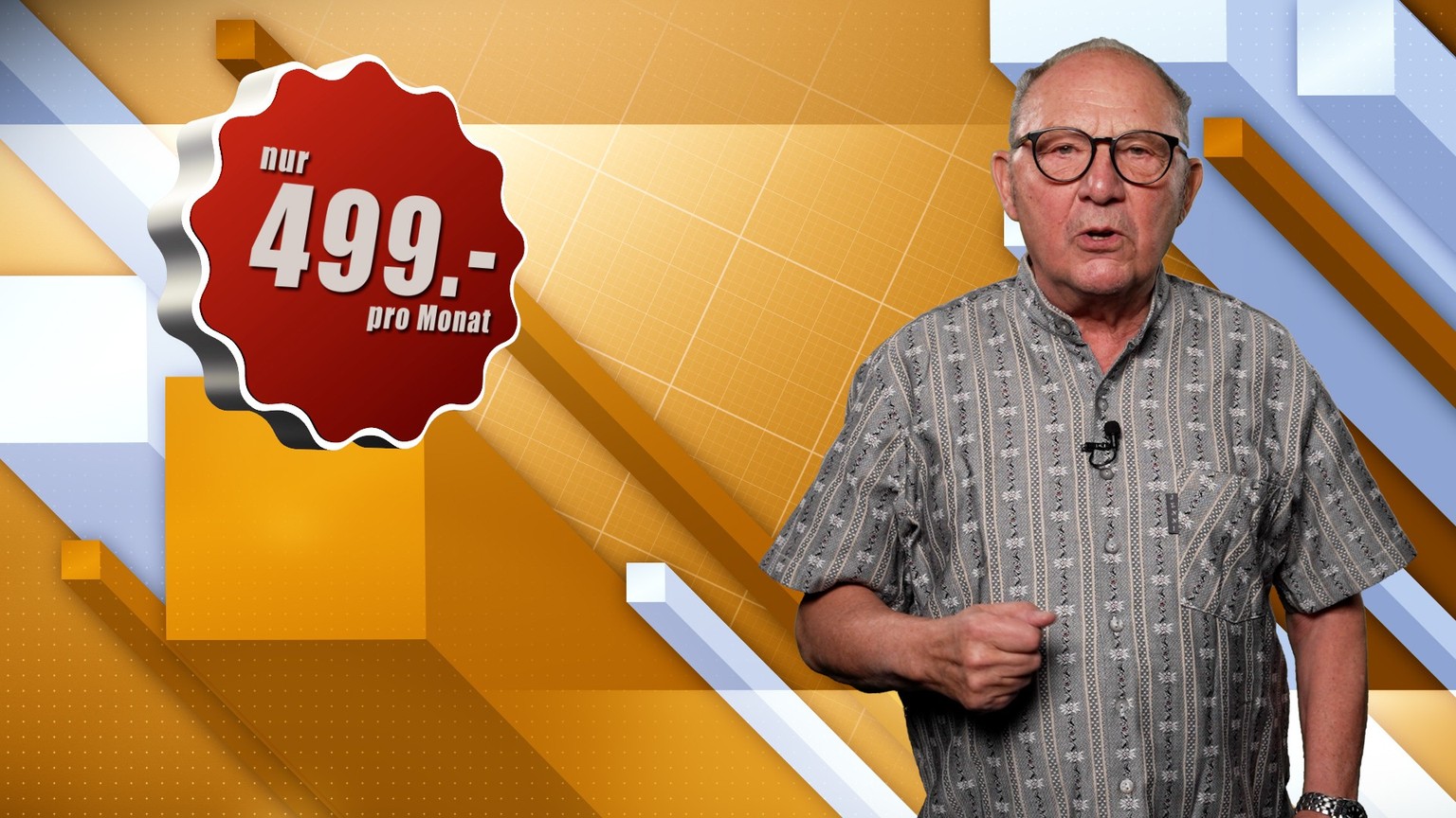 Video gegem SRG-Halbierungsinitiative: Wer das Eidgenössische Schwing- und Älplerfest live im TV mitverfolgen will, muss 499 Franken im Monat hinblättern.