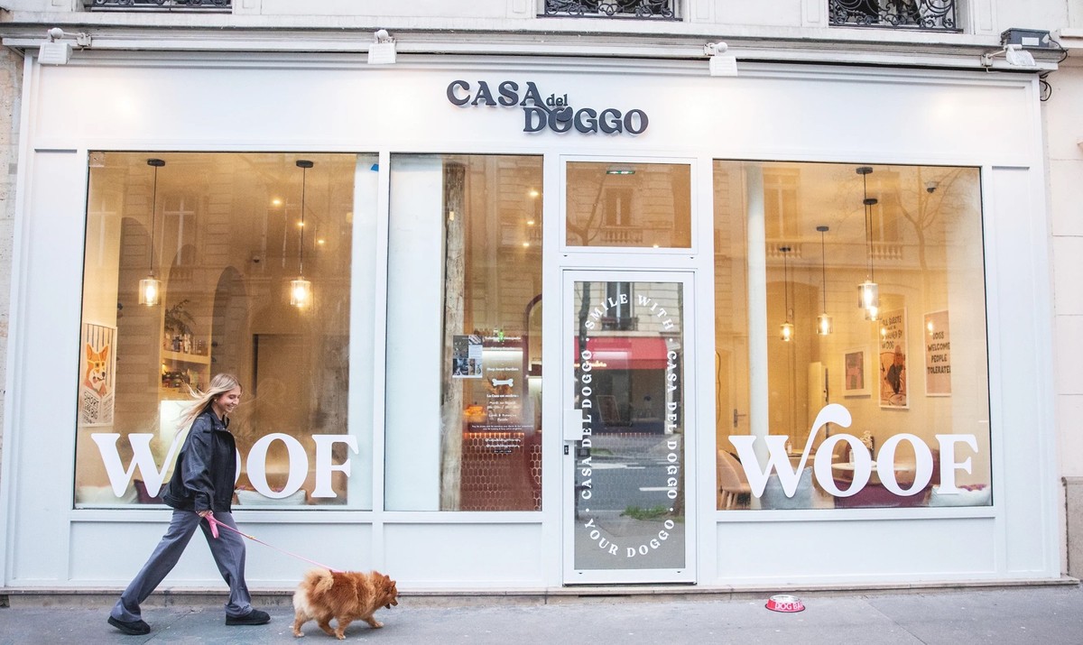 A Paris, les chiens ont désormais leurs propres pâtisseries branchées.