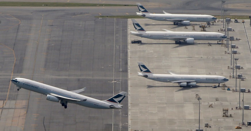 Laut Studie die sicherste Airline der Welt: Cathay Pacific.