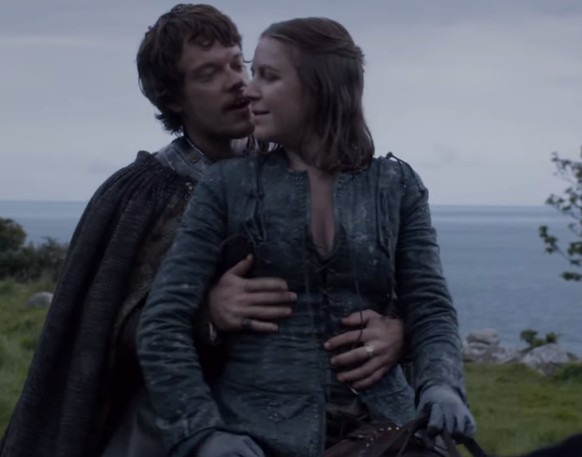 Theon (Alfie Allen) und seine Schwester (Gemma Whalen)