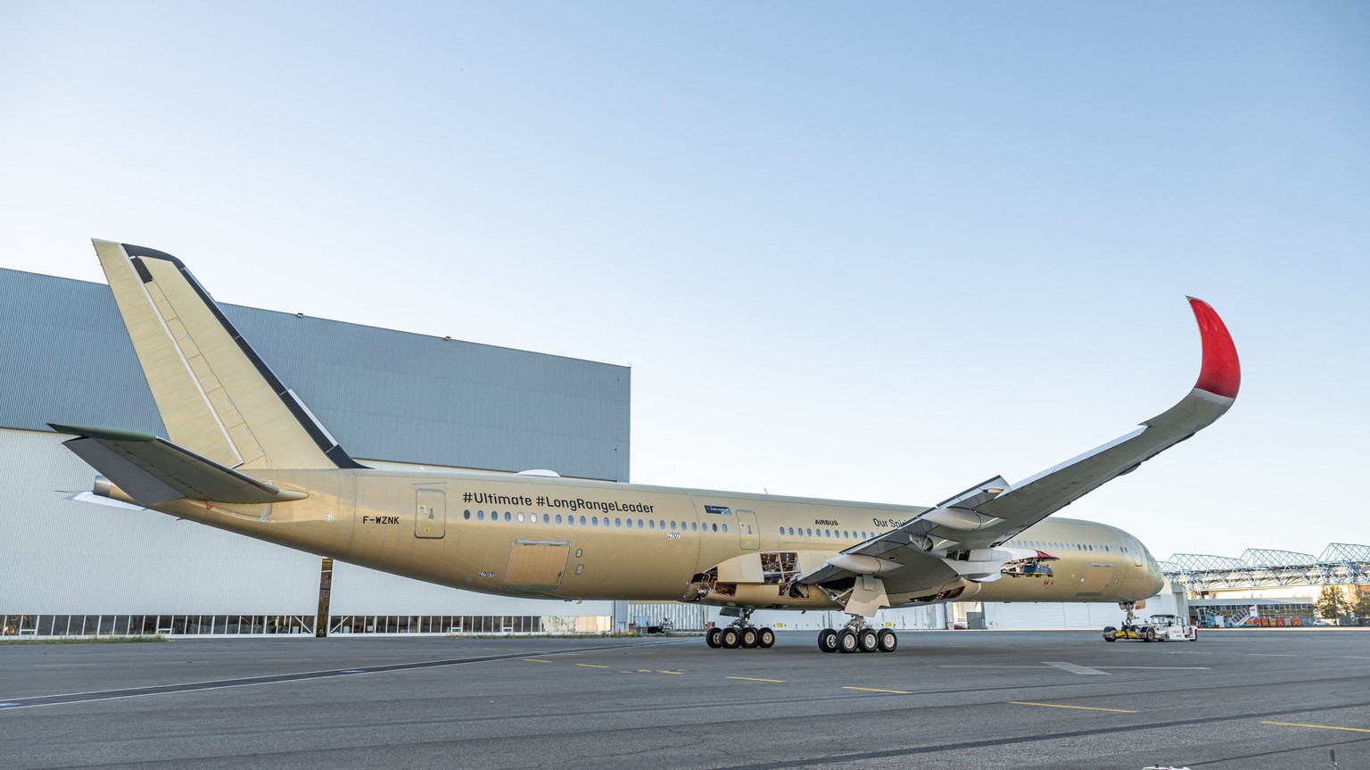 Der neue A350-1000ULRs von Qantas.