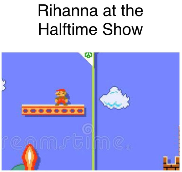 Die besten Super Bowl Memes zu Rihannas Halbzeitshow