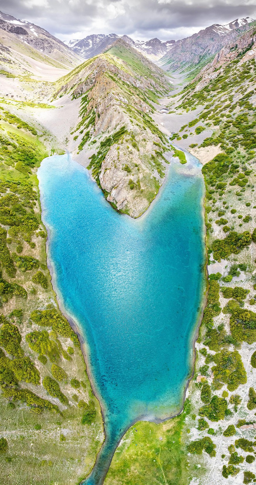 koksay see kasachstan Natur in Herzform (Seen, Insel, Fels)
