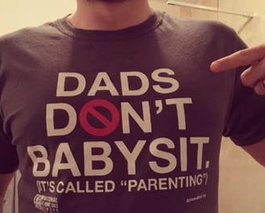 Väter wollen nicht auf ihre Rolle als Babysitter reduziert werden!