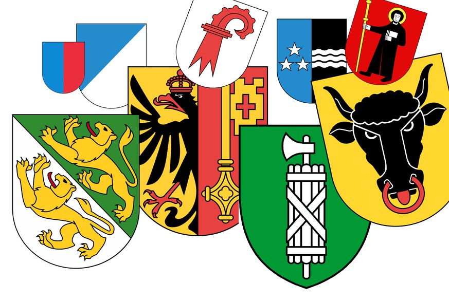 Welche Kantons-Wappen gibt es wirklich? Es ist imfall gar nicht so einfach!