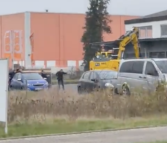 Bagger Deutschland Amokfahrt