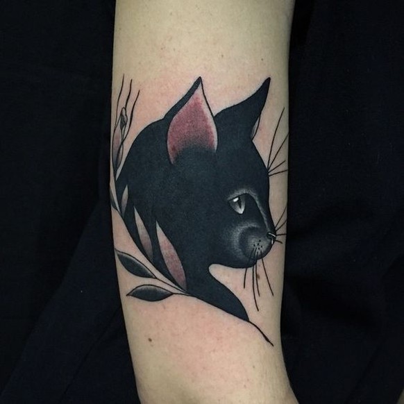 Katzen-Tattoo