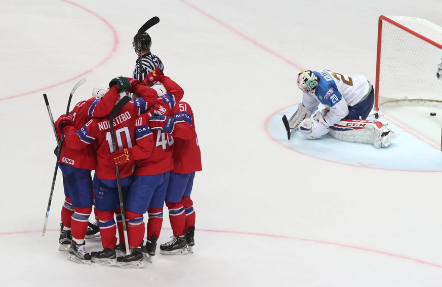 Norwegen schlägt Kasachstan und liegt in der Schweizer Gruppe momentan auf dem letzten Viertelfinal-Platz.