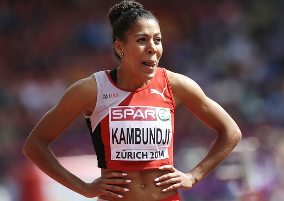 Mujinga Kambundji hat beim Leichtathletik-Publikum von Zürich grosse Emotionen wecken können.