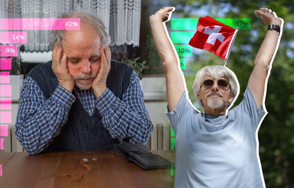 Voici combien touchent les bénéficiaires de l'AVS en Suisse et à l'étranger.