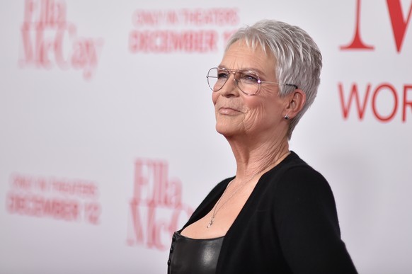Jamie Lee Curtis arrives at the LA premiere of "Ella McCay" on Tuesday, Dec. 9, 2025, at El Capitan Theatre in Los Angeles. (Photo by Richard Shotwell/Invision/AP)
Jamie Lee Curtis