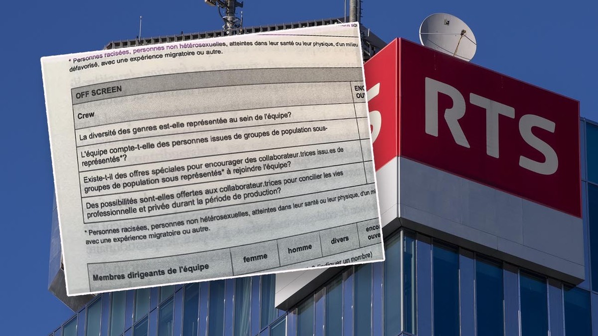 ARCHIVBILD ZUM STELLENABBAU BEI RTS --- La Tour de la Radio Television Suisse (RTS) et son logo photographiee, ce jeudi 12 novembre 2020 a Geneve. (KEYSTONE/Martial Trezzini)