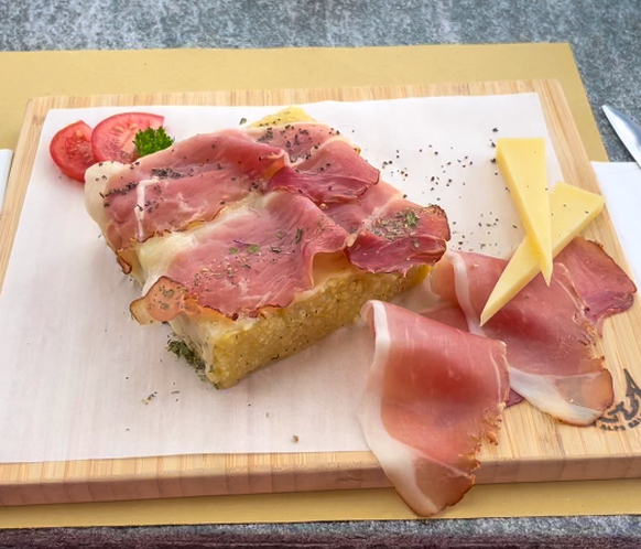 Polenta auf der Capanna Salei SAC