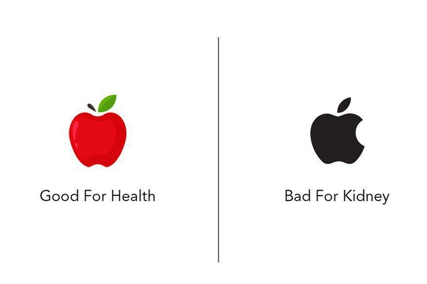 Der kleine, aber feine Unterschied: Gut für die Gesundheit vs. schlecht für die Niere.