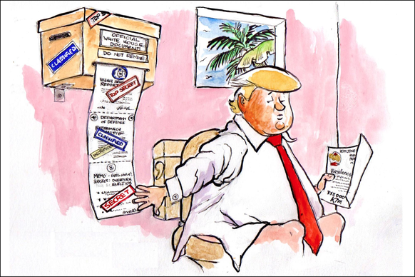 27 Tweets und Karikaturen, die Trumps Katastrophen-Woche perfekt beschreiben\nDas kommt halt davon wenn man seinen ganzen Vorrat an WC-Papier in Katastrophengebieten den Leuten an den Kopf schmeisst.
